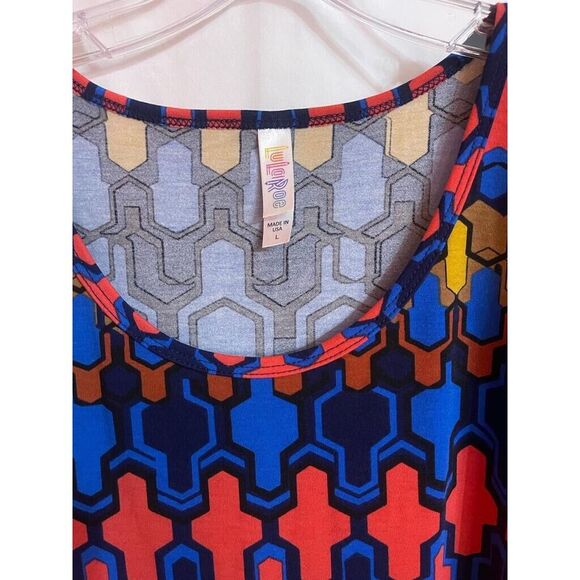 Lularoe Classic T Shirt Large Multicolored - Picture 3 of 5